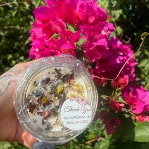 Handmade scented candle